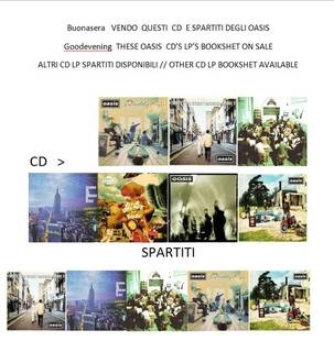 cd e spartiti degli oasis
