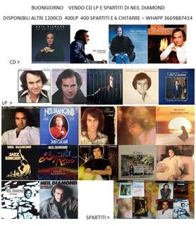 spartiti lp e cd di neil diamond