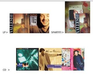 spartiti lp e cd di paolo vallesi