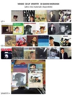 lp spartiti cd di gianni morandi
