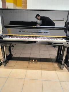 pianoforte yamaha u3 h silent technics con trasporto e panca