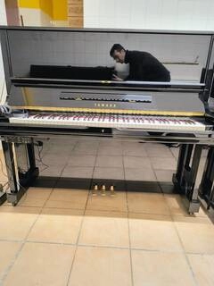 pianoforte yamaha u3 h silent technics con trasporto e panca