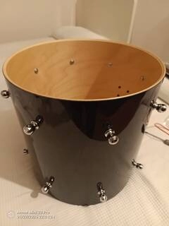 timpano a terra 14x14 yamaha maple custom absolute da completare