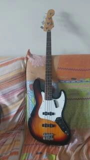 basso elettrico squery fender sq vm jazz bass 3ts