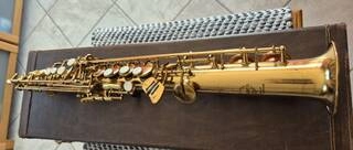 sax soprano loudwes france vintage revisionato (garanzia)