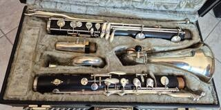 kalison milano clarinetto basso in ebano revisionato