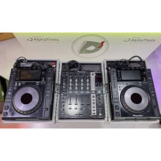 2 cdj900nxs + djm-750 mk1 + flight case
