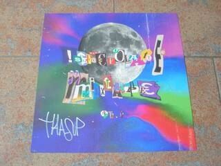 yungest moonstar –sfaciolate - viola-blu - firmato - parz-sigillato