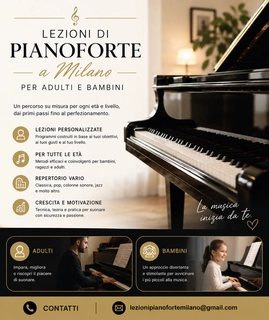 lezioni pianoforte a milano