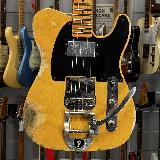fender - custom shop limited ltd telecaster blackguard cunife relic 2021 aged butterscotch blonde - spedizione gratis