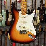 fender - custom shop 58 stratocaster relic chocolate - spedizione gratis