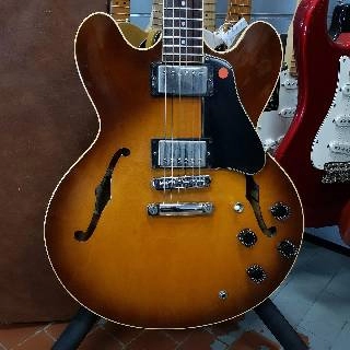 gibson - es 335 1987 tim shaw vintage sunburst - spedizione gratis