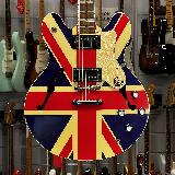 epiphone - supernova union jack signature noel gallagher oasis - spedizione gratis