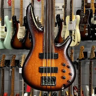 ibanez - srf 700 fretless bass brown burst flat - spedizione gratis