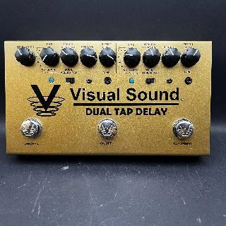 visual sound - dual tap delay - spedizione gratis