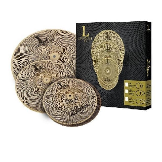 zildjian cartone 4 l80 low volume (lv348): ride + hi-hat + crash
