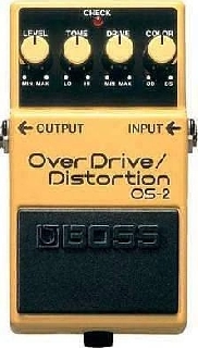 boss os-2 overdrive distortion