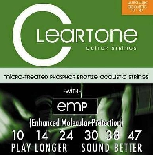 cleartone extra light acoustic 10-47 - con emp - 7410