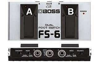 boss fs 6 - accessori per chitarra