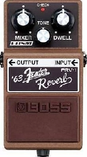 boss frv 1 fender reverb' 63 - pedale riverbero