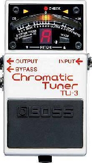 boss tu 3 - pedale accordatore cromatico