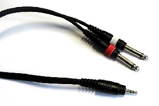 extreme mjs2j3 minijack stereo-2 jack mt.3