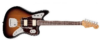 fender kurt cobain jaguar rw 3 color sunburst
