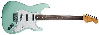 squier by fender vintage modified surf strat rw surf green