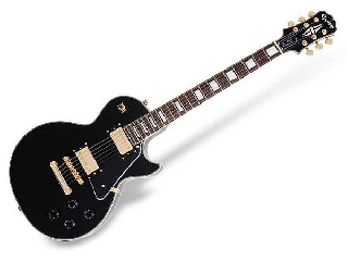 epiphone les paul custom pro ebony (eb)
