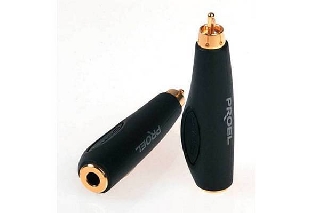 proel die hard pa180 - adattatore jack femmina - rca maschio