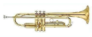 yamaha ytr 1335 - tromba finitura dorata