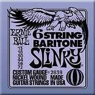 ernie ball 2839 - 6-string baritone slinky - muta per chitarra baritona 13-72