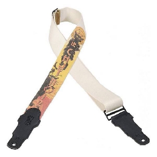 levy's madr80-003 - tracolla in rayon con stampa art deco