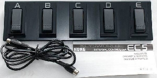 korg ec-5 - pedaliera multi switch
