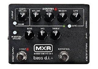 mxr m80 bass distortion+ - pedale distorsione per basso