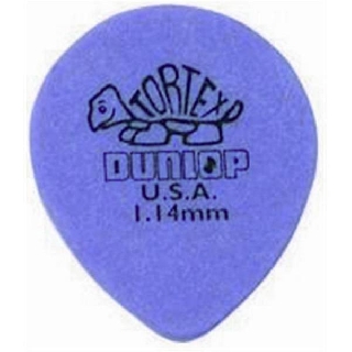 dunlop 413r tortex tear drop purple 1.14
