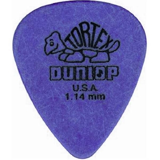 dunlop 418p tortex standard purple 1.14