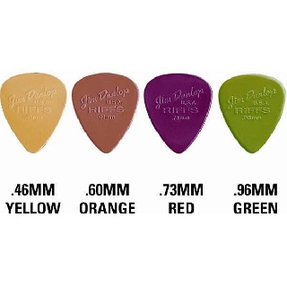 dunlop 4350 riff picks - 4 gross