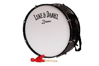 luke & daniel mb1071bk - nero - grancassa 25 da banda o marching band
