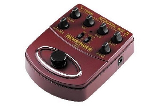 behringer v-tone acoustic adi21 - direct box per chitarra acustica con effetti
