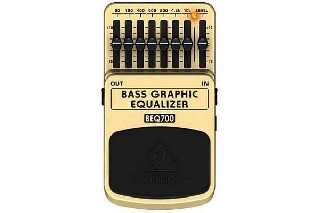 behringer beq700 - pedale equalizzatore da basso