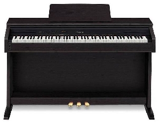 casio ap 260 bk celviano - pianoforte digitale con mobile, leggio e pedaliera.