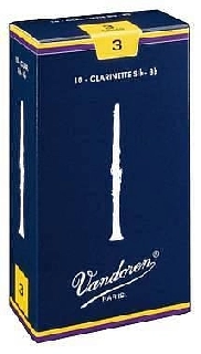 vandoren ancia per clarinetto sib - 3,5 - scatola 10 ance