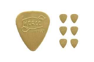dunlop hev210r herco vintage '66 light bold gold-scatola per ricarica