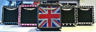 ashdown aaa-tourbus-10 - grafica white checkers - amplificatore combo per basso