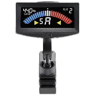 korg pitchcrow-g aw-4g-bk - accordatore a pinza compatto