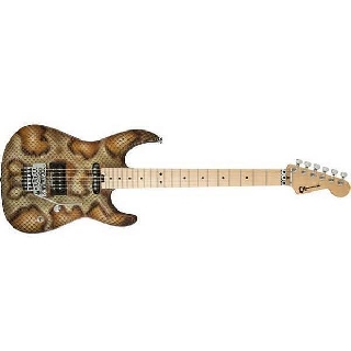 charvel warren demartini signature pro-mod snake mn snakeskin