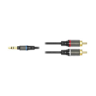 ik multimedia 	iline rca - cavo jack stereo maschio da 1/8/due rca mono maschio