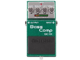 boss bc 1x pedale compressore per basso