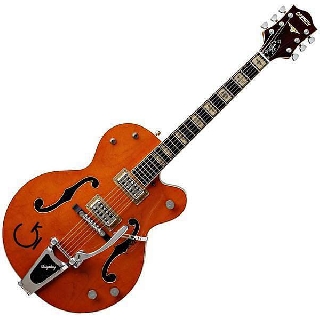gretsch g6120rhh reverend horton heat w/bigsby eb orange stain lacquer
